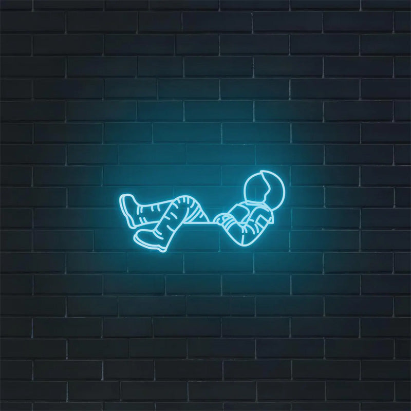Astronaut Line Art LED Neon Wall Decor - LEDTOT