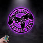 Custom Name Gamer Name Sign, Gaming Zone Name Sign, Metal Wall Signs With RGB Led Light