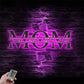 Custom Name Mama Children Family Metal Wall Signs With RGB Led Light