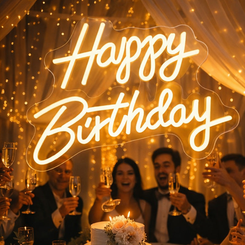 Custom Neon Name Sign – Battery Operated Vintage LED Script