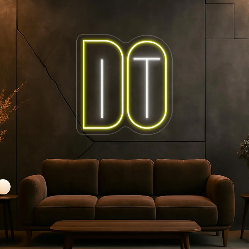 Do It Motivational LED Neon Wall Art - LEDTOT