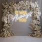 It Was Always You – Neon Wedding Backdrop Sign with Dimmer
