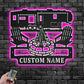Personalized 5th Wheel Camper Metal Wall Signs With RGB Led Light