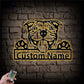 Personalized American Pit Bull, Metal Wall Signs With RGB Led Light