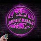Personalized Deer Duck Hunting Metal Wall Signs With RGB Led Light