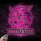 Personalized Funny Pig Farmhouse, Metal Wall Signs With RGB Led Light