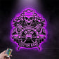 Personalized Sailor Skull Muscle Veteran Metal Wall Signs With RGB Led Light