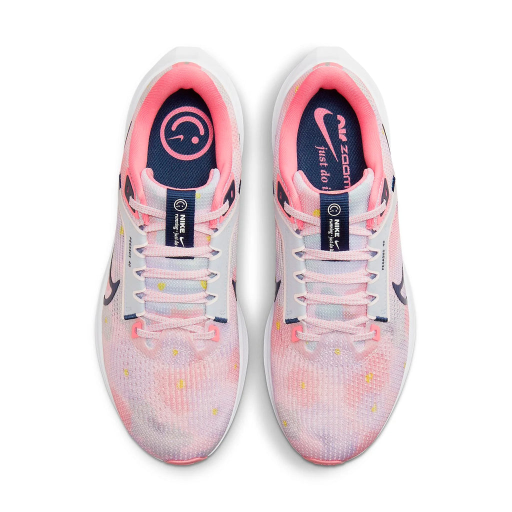 Nike Pegasus 40 Premium Floral Watercolor Pearl Pink Women’s Running Shoes DV7890-600