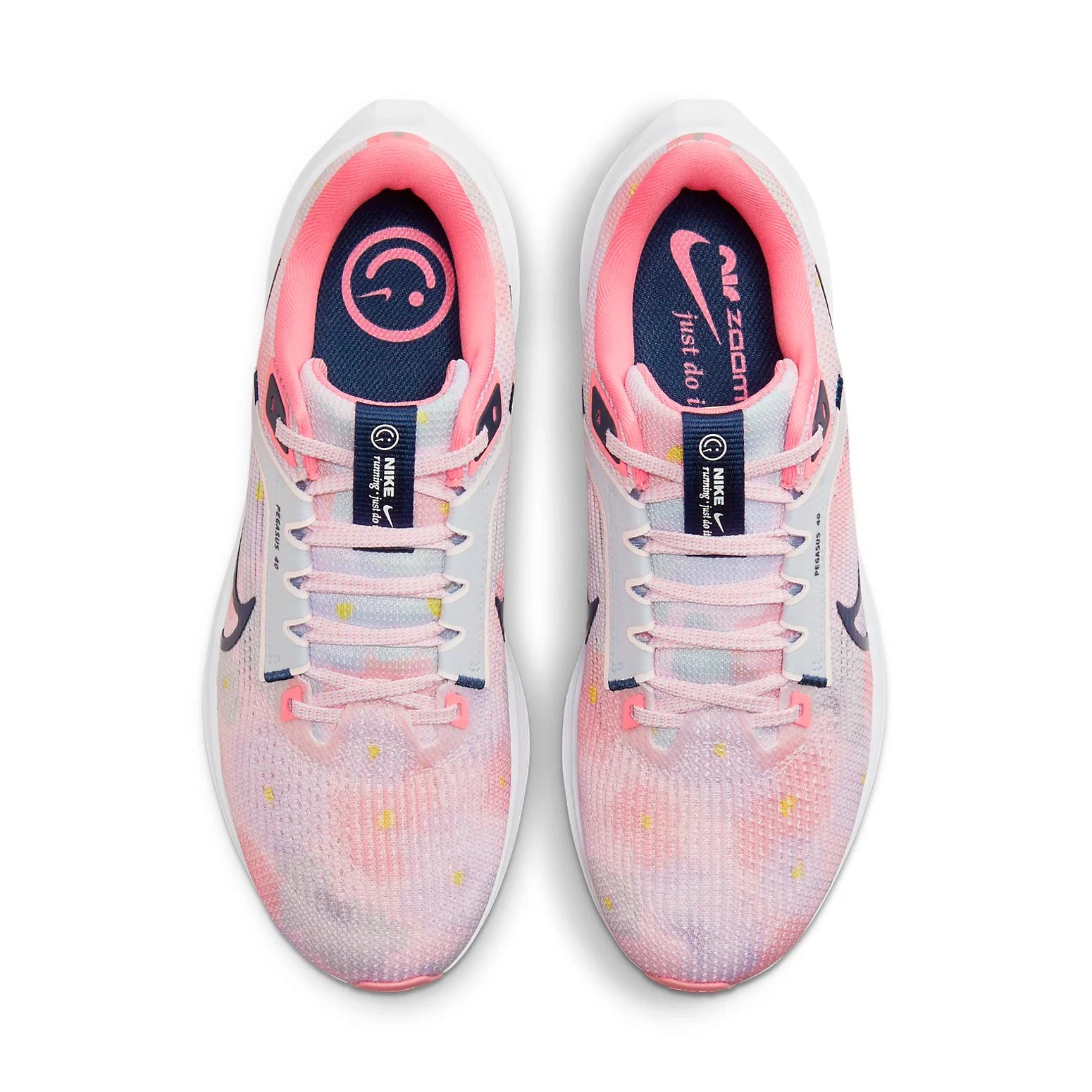 Nike Pegasus 40 Premium Floral Watercolor Pearl Pink Women’s Running Shoes DV7890-600