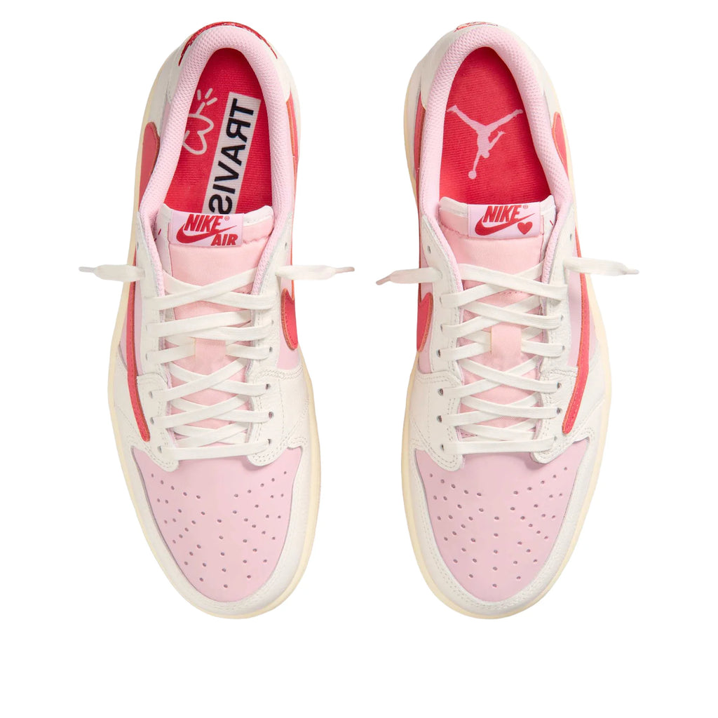 Jordan 1 Retro Low OG SP Travis Scott Sail Tropical Pink IQ7604-101