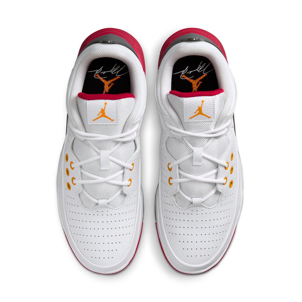 Jordan Max Aura 5 White Cardinal Red DZ4353-160 Sneakers