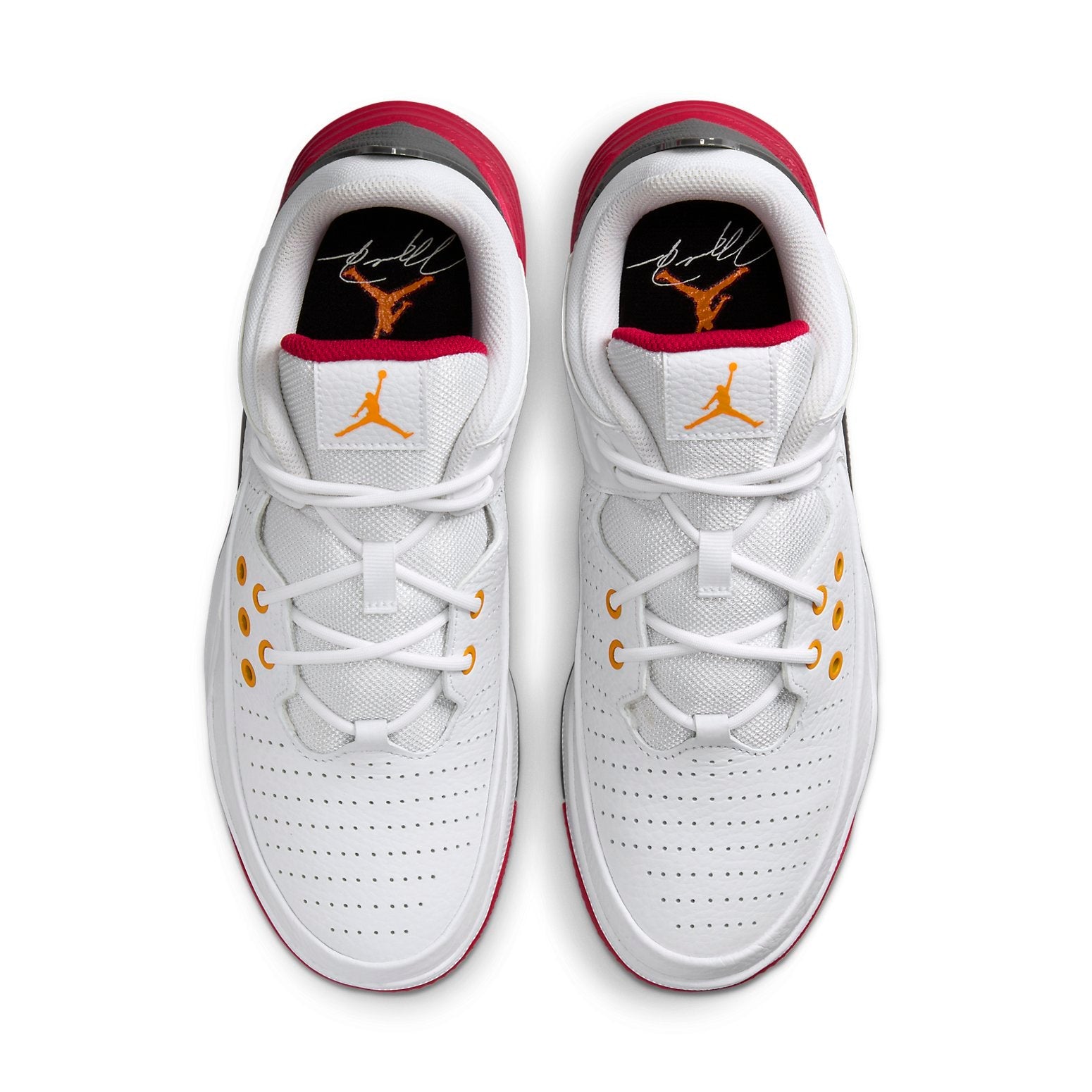 Jordan Max Aura 5 White Cardinal Red DZ4353-160 Sneakers