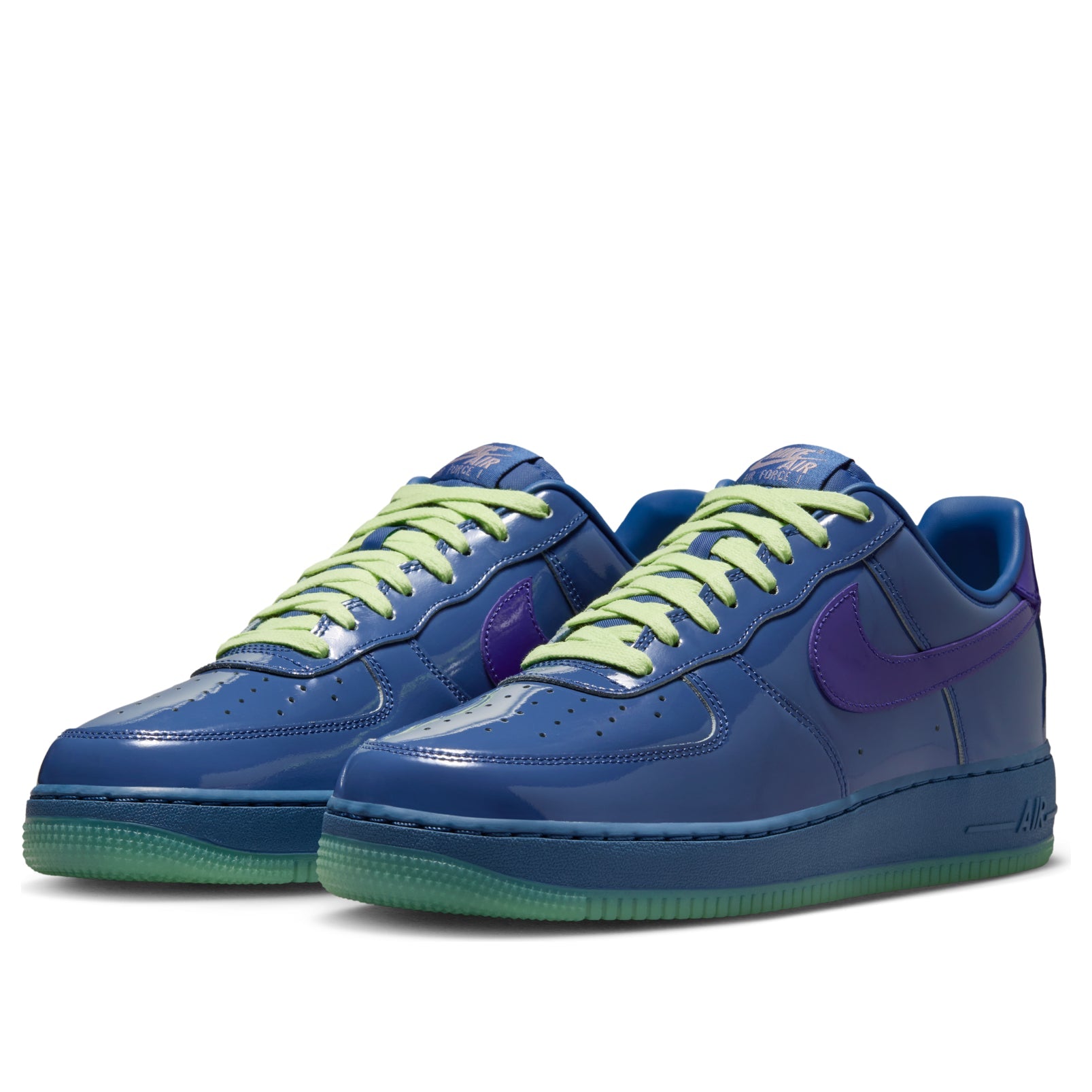 Nike Air Force 1 Low QS Patent Leather Mystic Navy IO4489-400 - LegendifyNow