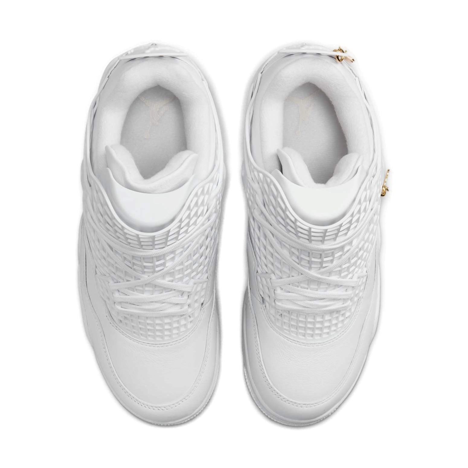 Women's Jordan 4 Retro Net White Sneakers FN7251-107