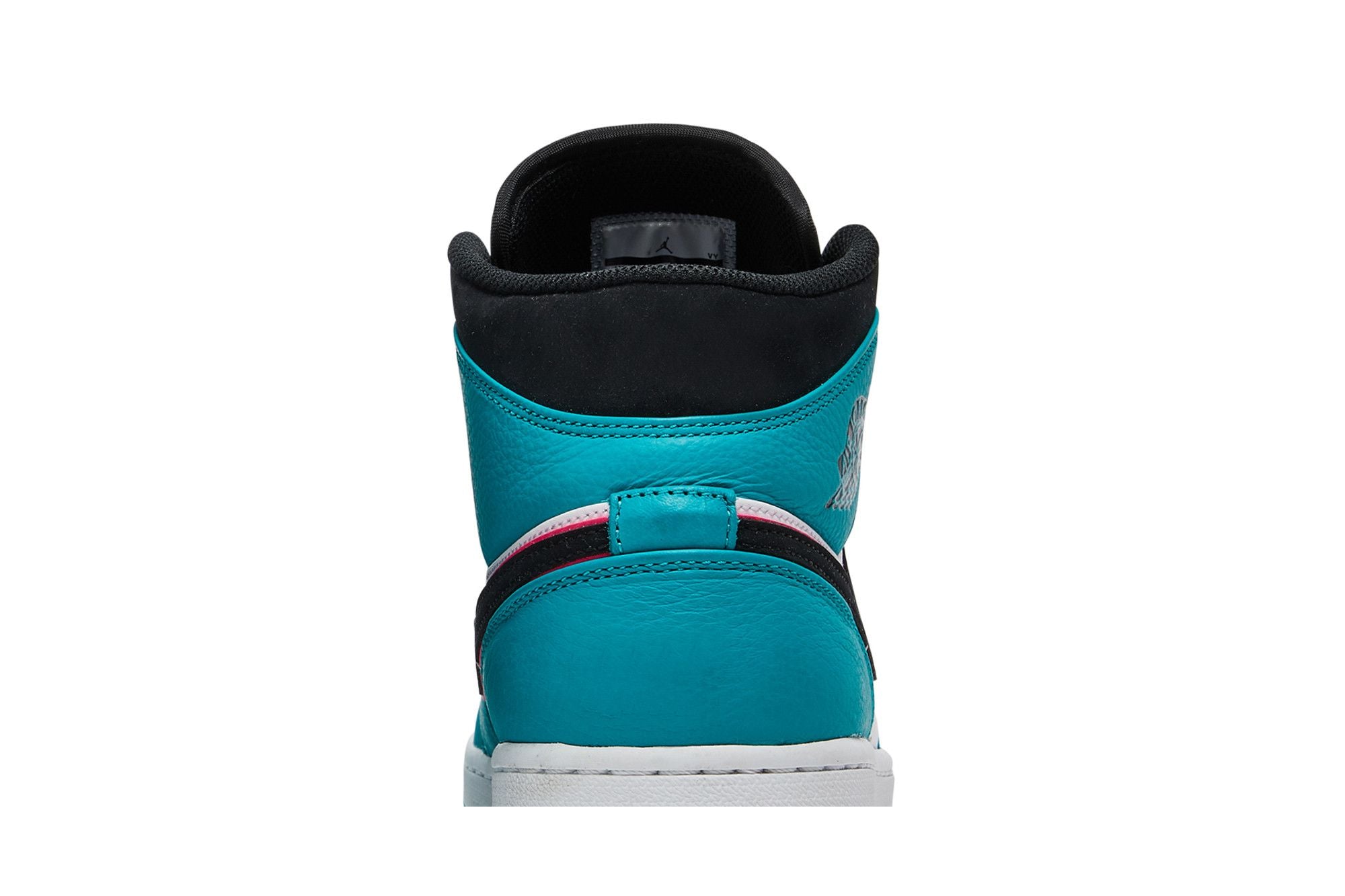 Air Jordan 1 Mid South Beach Turbo Green Black Hyper Pink Orange Peel 852542-306