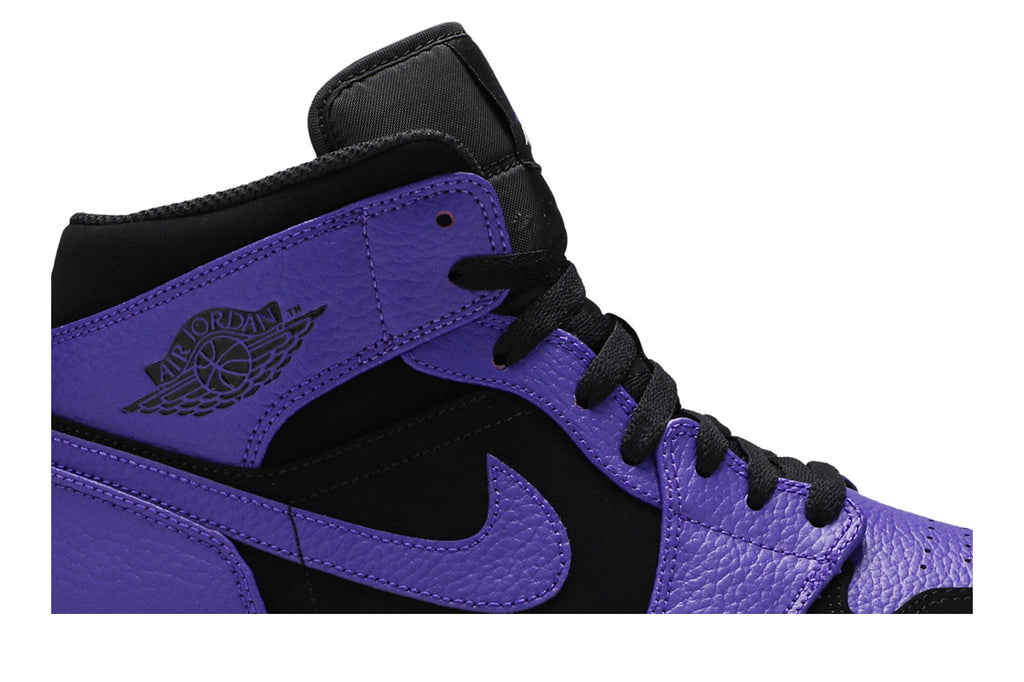 Air Jordan 1 Mid Black Dark Concord (554724-051)