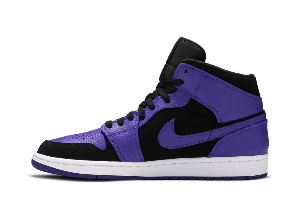 Air Jordan 1 Mid Black Dark Concord (554724-051)