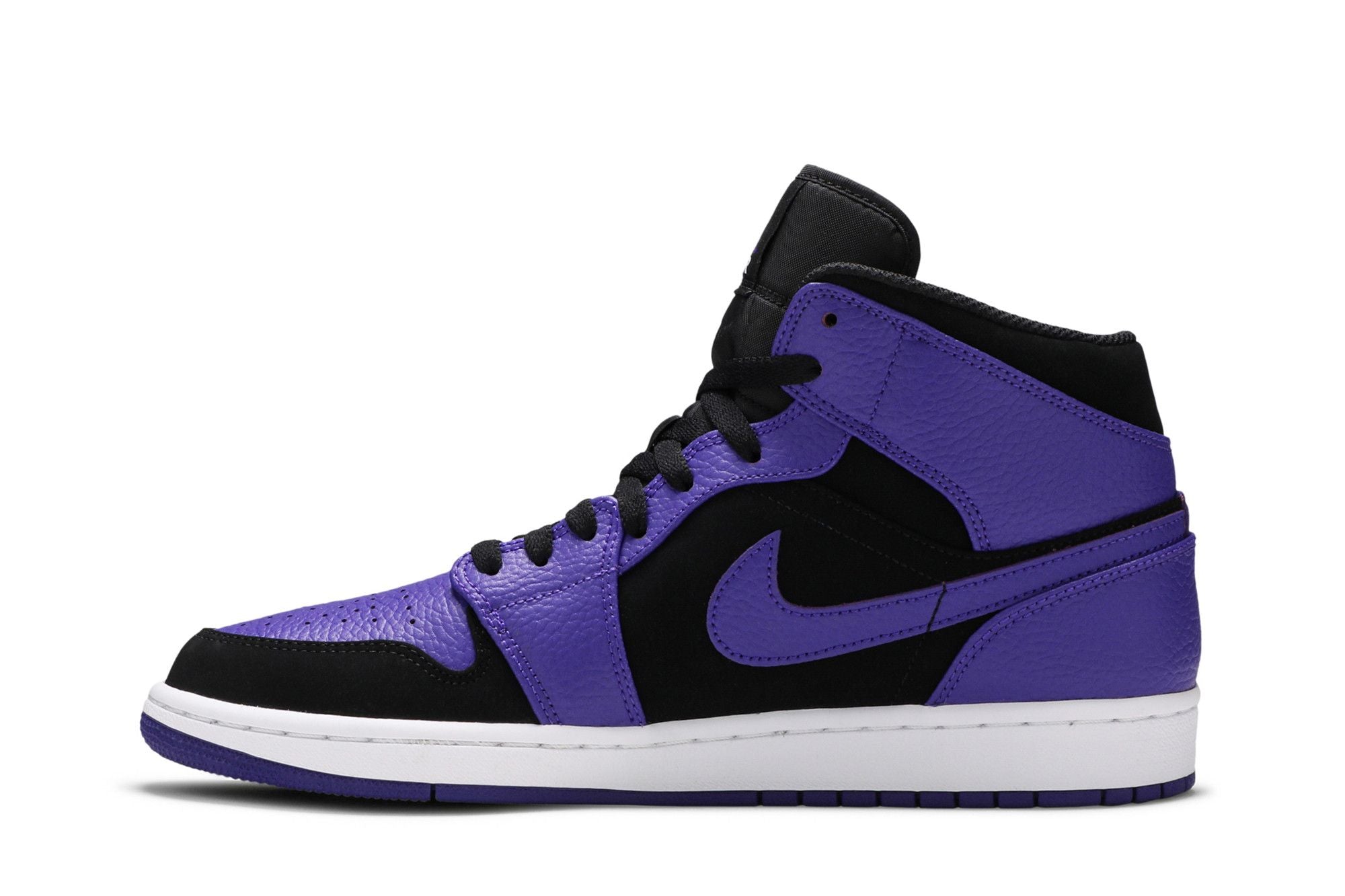 Air Jordan 1 Mid Black Dark Concord (554724-051)