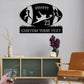 Custom Name Football Player, Metal Wall Signs With RGB Led Light