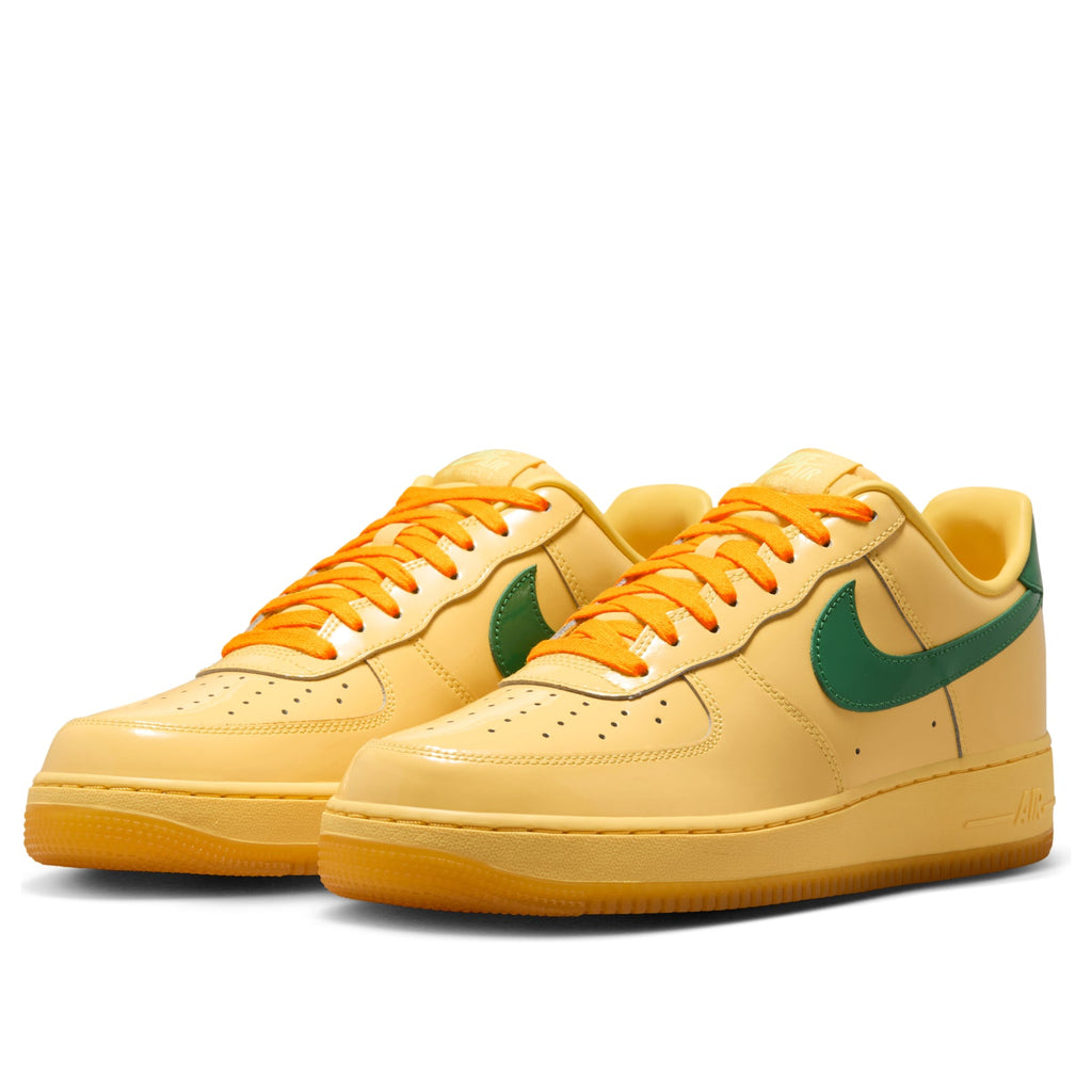 Nike Air Force 1 Low QS Patent Leather Topaz Gold IO4489-700 - LegendifyNow