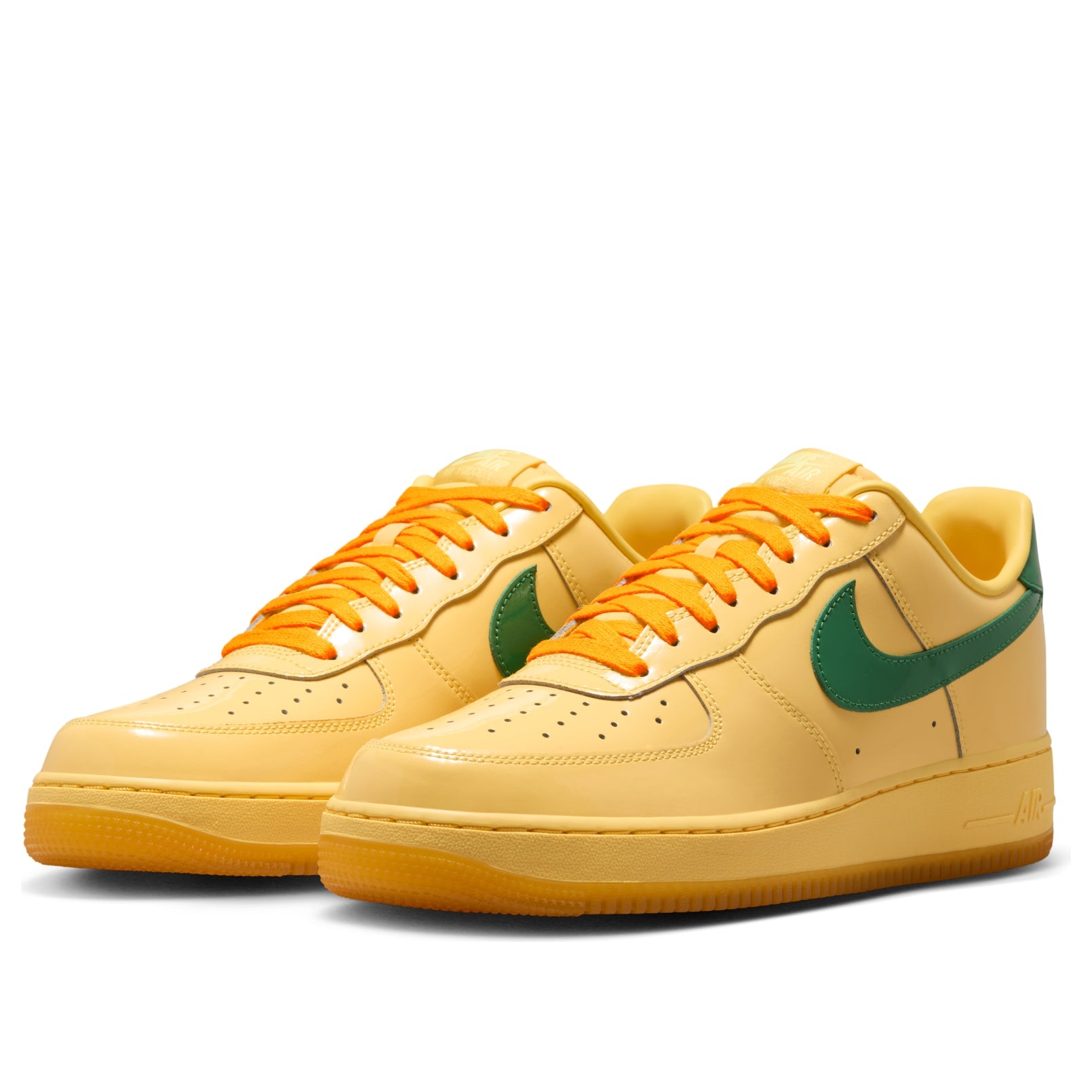 Nike Air Force 1 Low QS Patent Leather Topaz Gold IO4489-700 - LegendifyNow