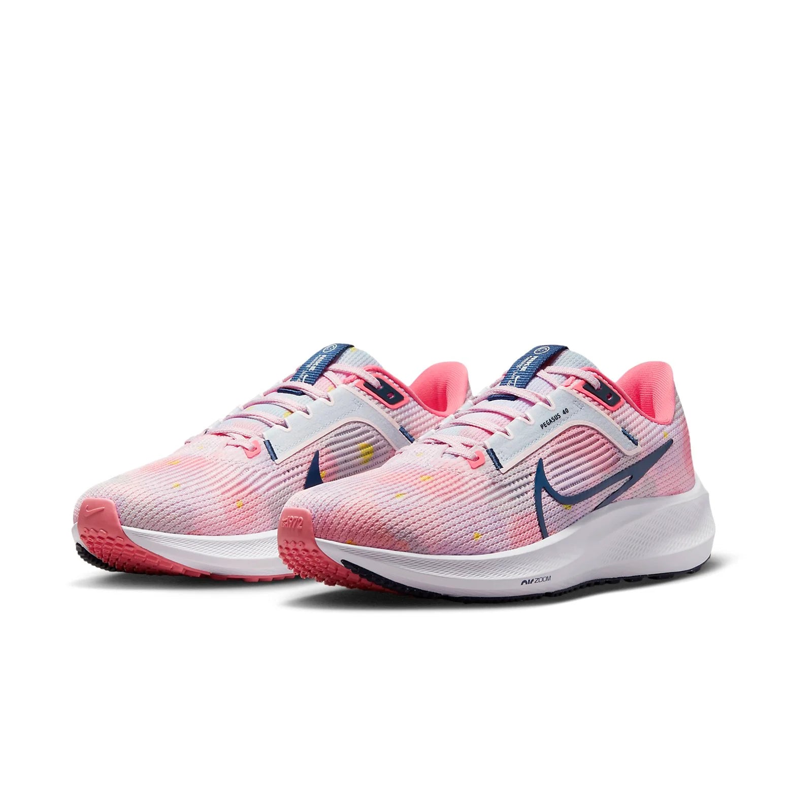 Nike Pegasus 40 Premium Floral Watercolor Pearl Pink Women’s Running Shoes DV7890-600