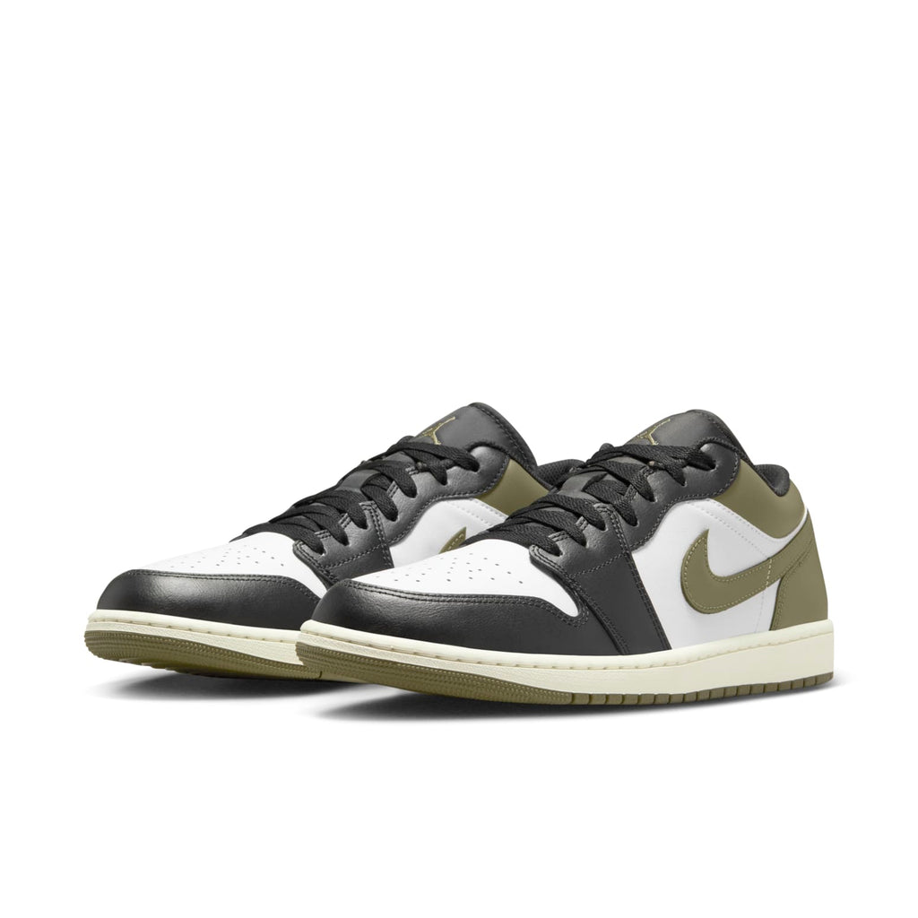 Jordan 1 Low Black Toe Medium Olive – 553558-092