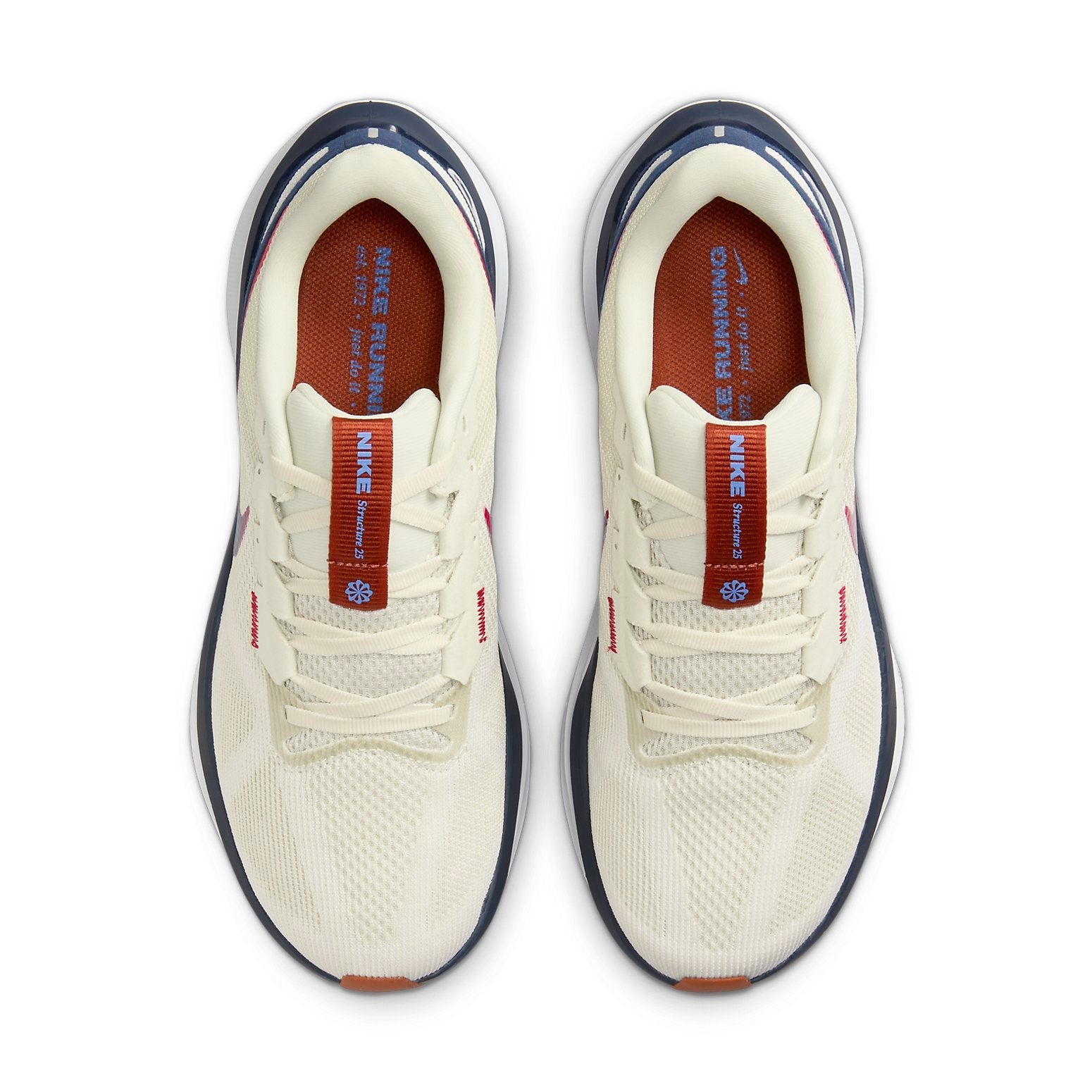 Nike Air Zoom Structure 25 Men’s Road Running Shoes – Sea Glass/University Red – DJ7883-001