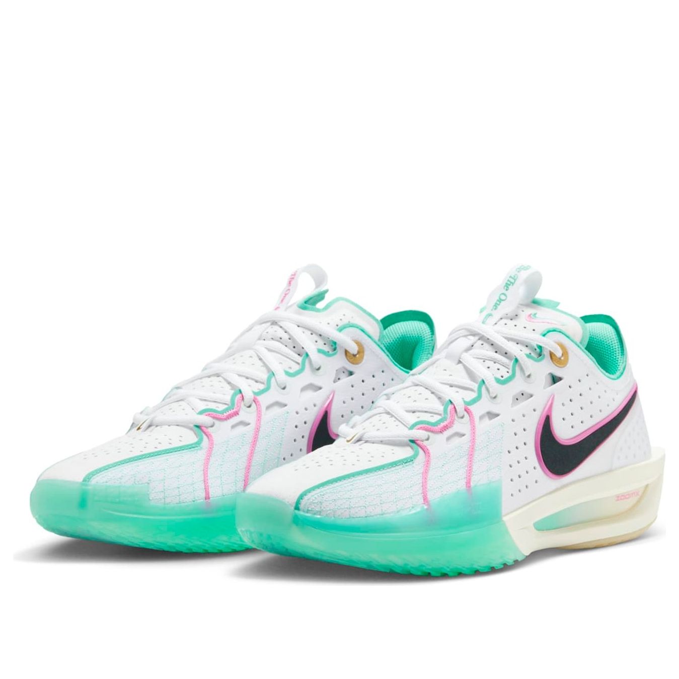 Air Zoom GT Cut 3 EP White Teal Playful Pink HM3699-161
