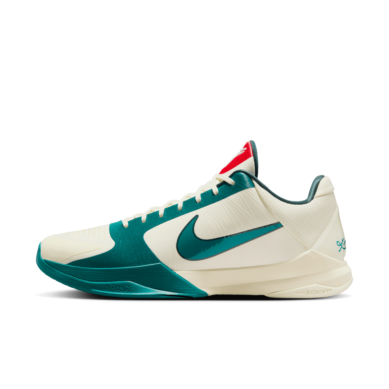Nike Kobe 5 Protro Caitlin Clark Coconut Milk Spruce IZ1852-100
