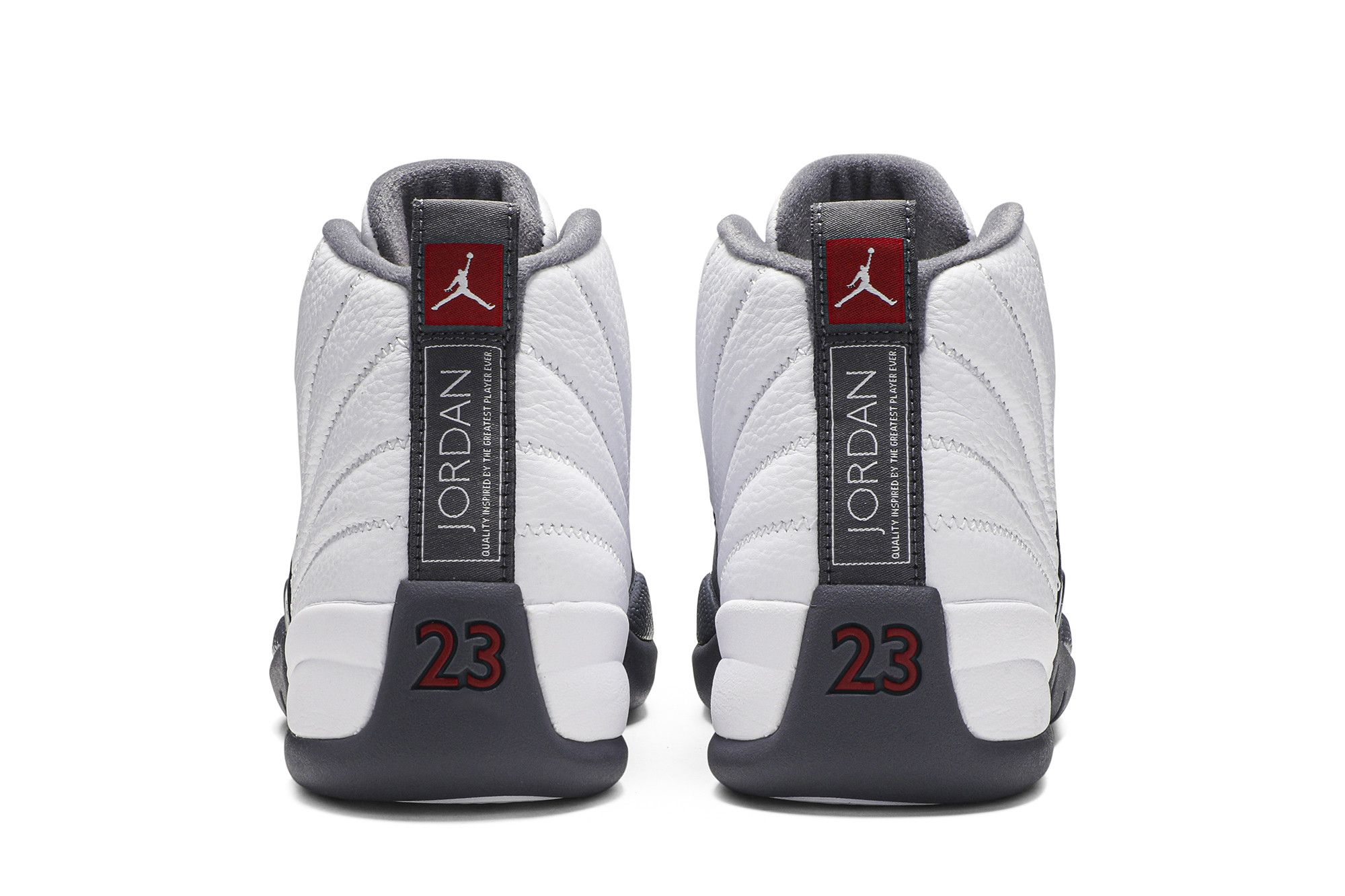 Air Jordan 12 Retro White Dark Grey 130690-160