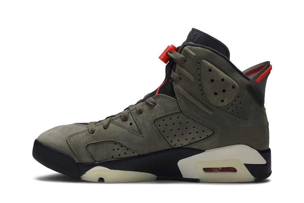 Air Jordan 6 Retro Olive collab Travis Scott CN1084-200