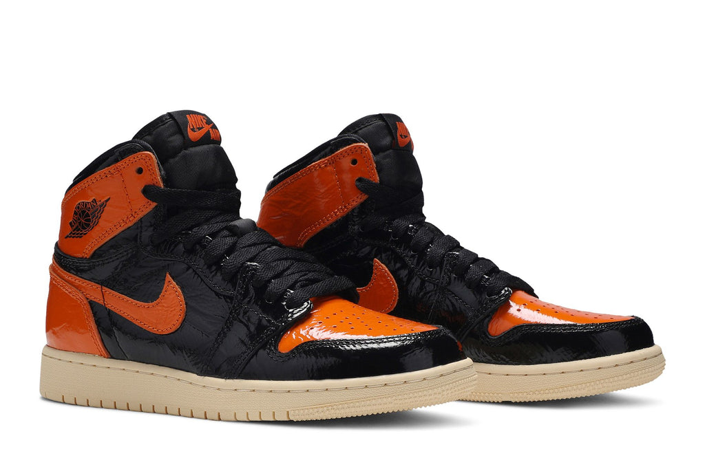 Jordan 1 Retro High Shattered Backboard 3 (GS) Black/Pale Vanilla - 575441-028