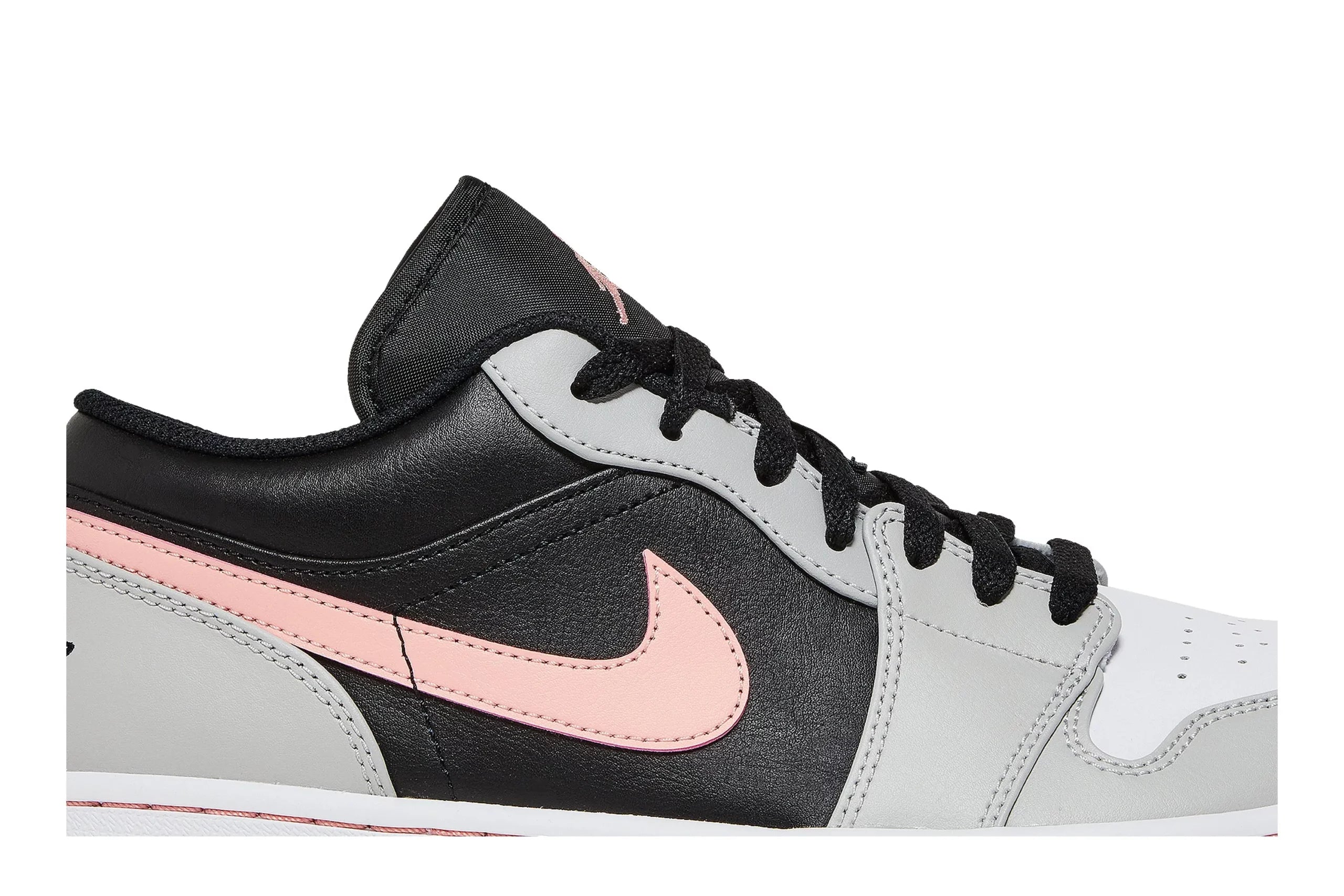 Air Jordan 1 Low 'Grey Fog Bleached Coral' 553558-062