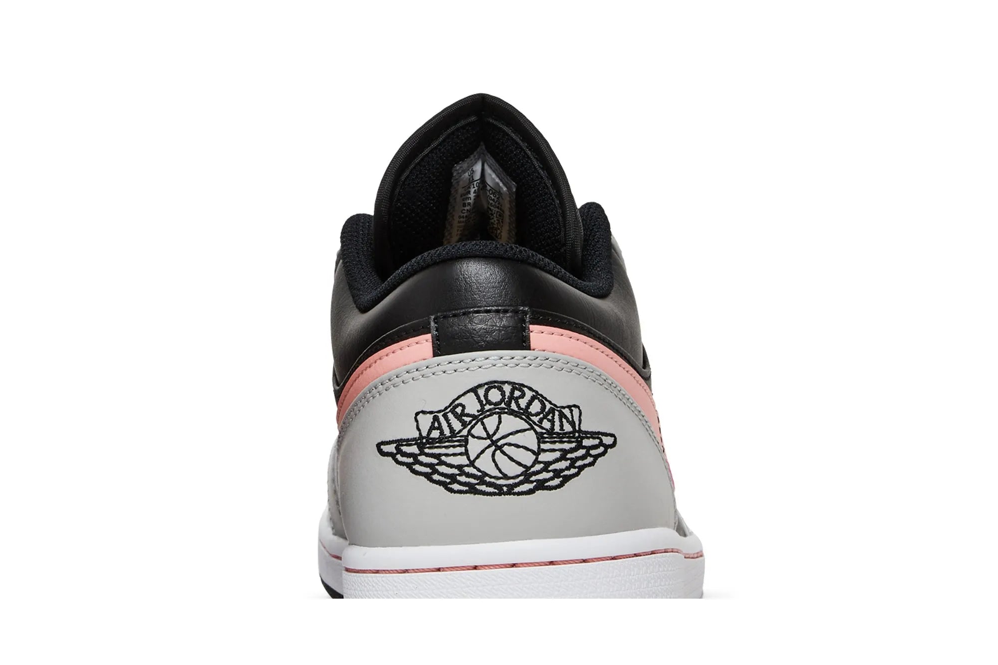 Air Jordan 1 Low 'Grey Fog Bleached Coral' 553558-062