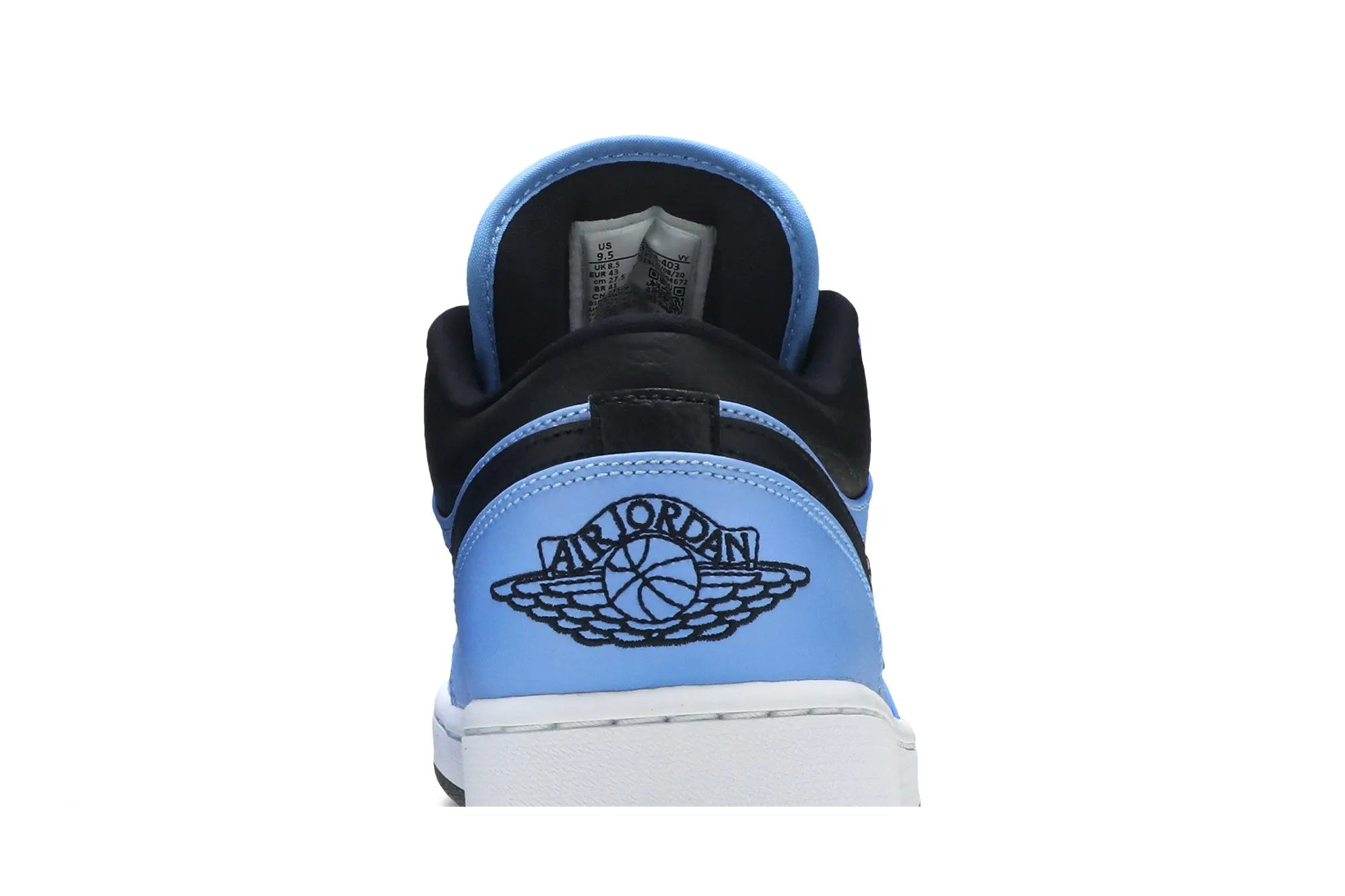 Air Jordan 1 Low 'University Blue Black' 553558-403
