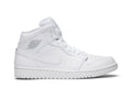 Air Jordan 1 Retro Mid 'White Pure Platinum' 554724-104