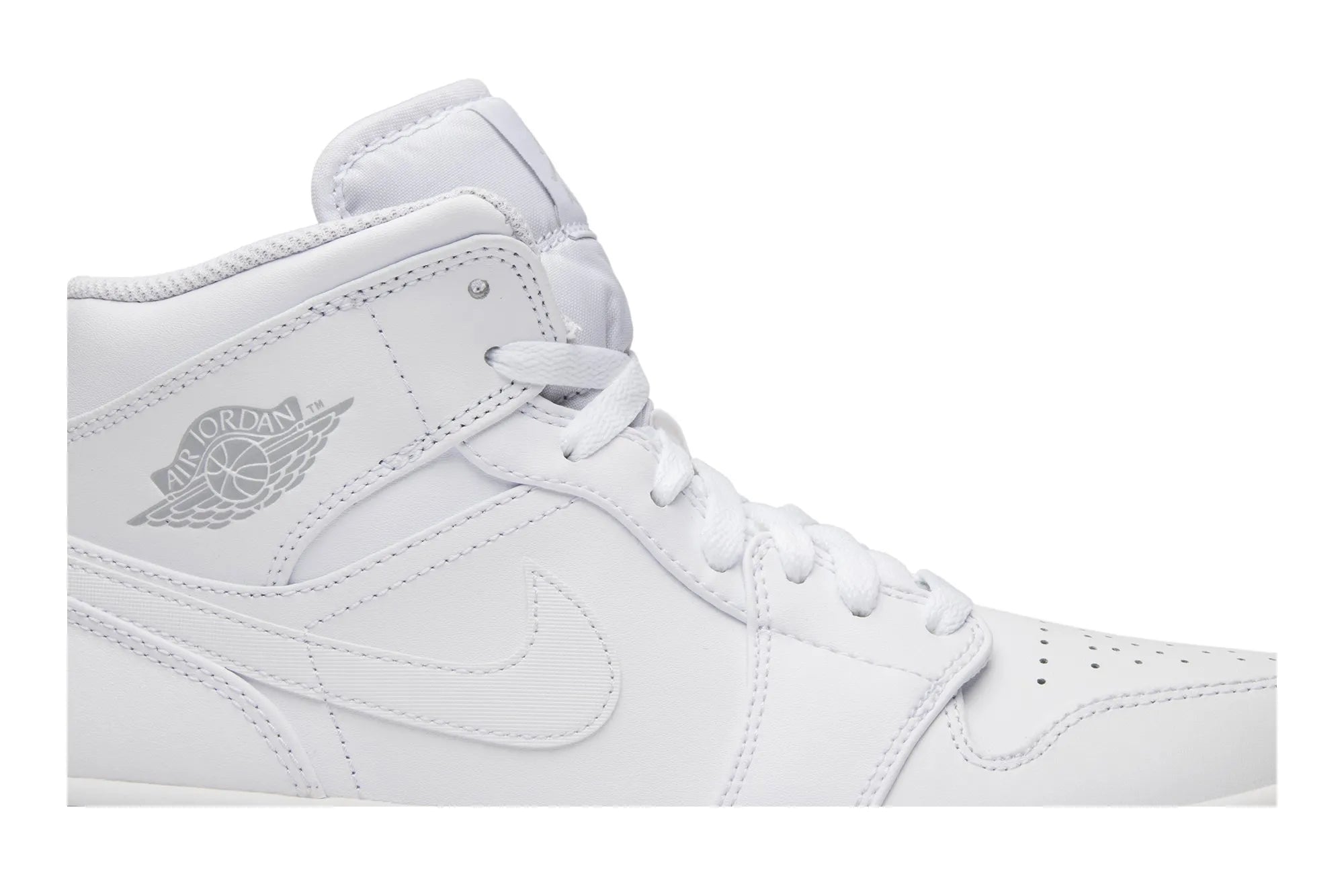 Air Jordan 1 Retro Mid 'White Pure Platinum' 554724-104