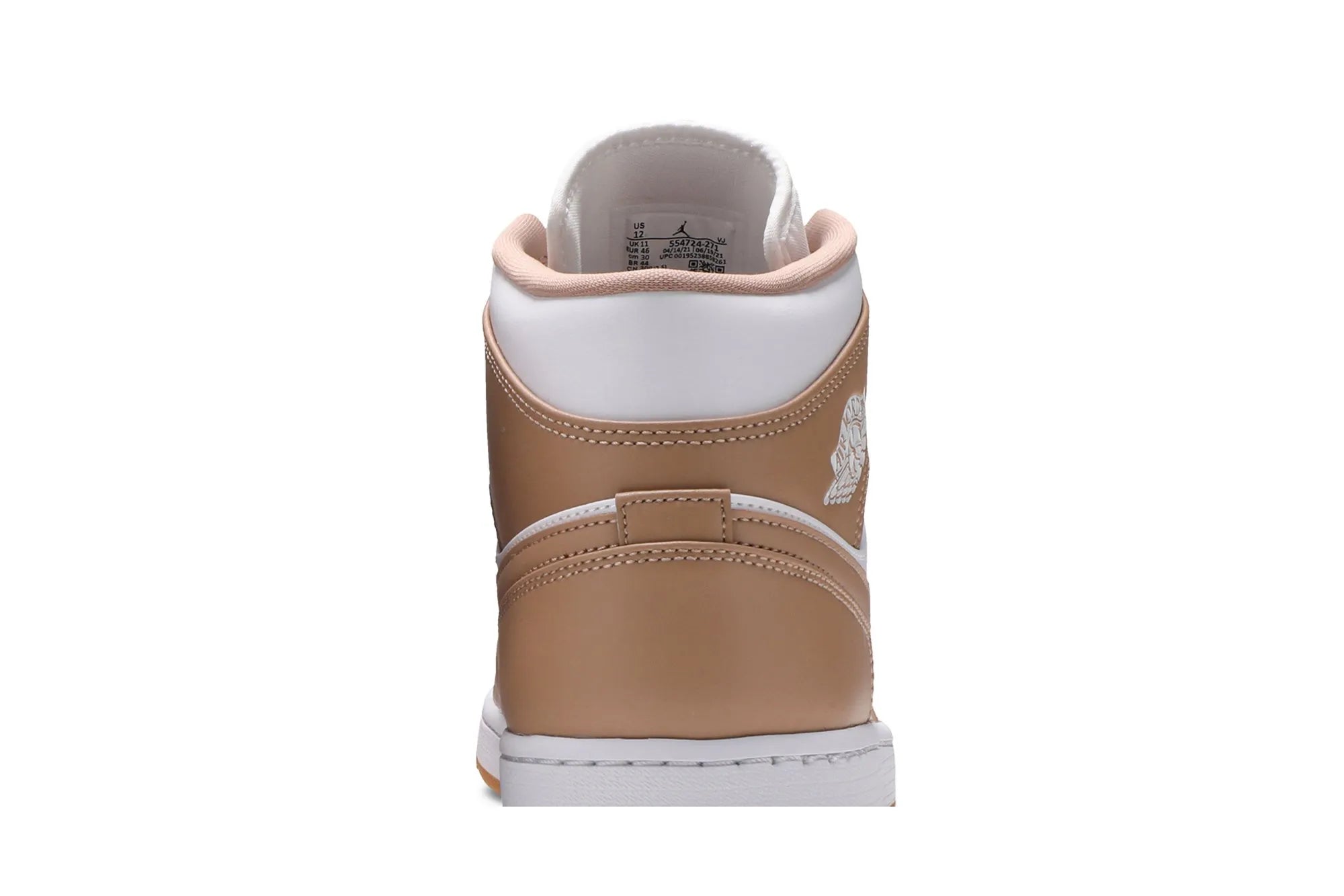 Air Jordan 1 Mid 'Tan Gum' 554724-271