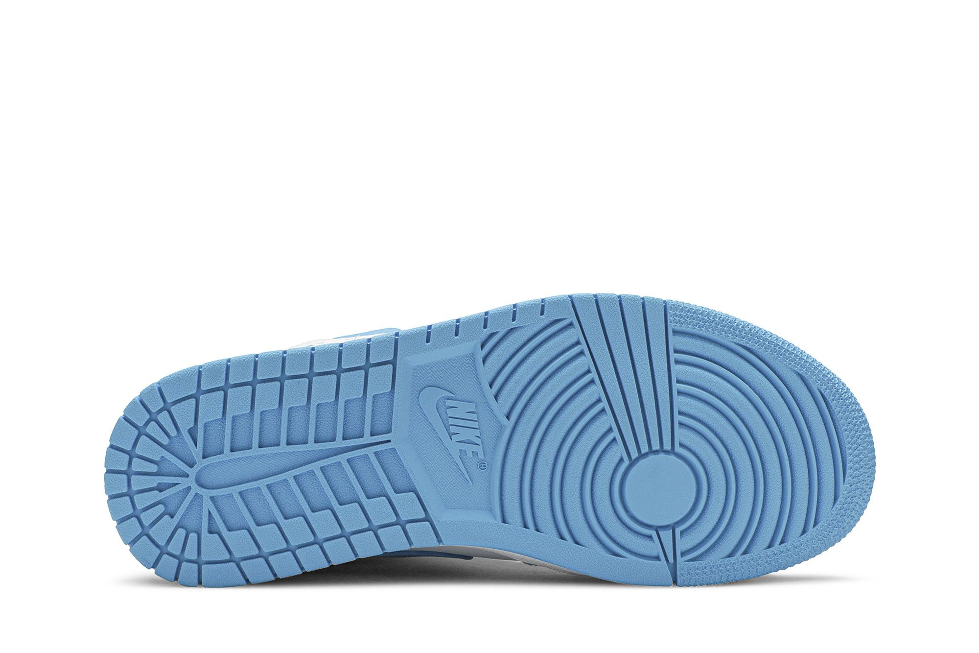 Women's Air Jordan 1 Mid UNC BQ6472-114 White/Dark Powder Blue