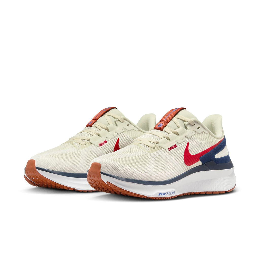 Nike Air Zoom Structure 25 Men’s Road Running Shoes – Sea Glass/University Red – DJ7883-001