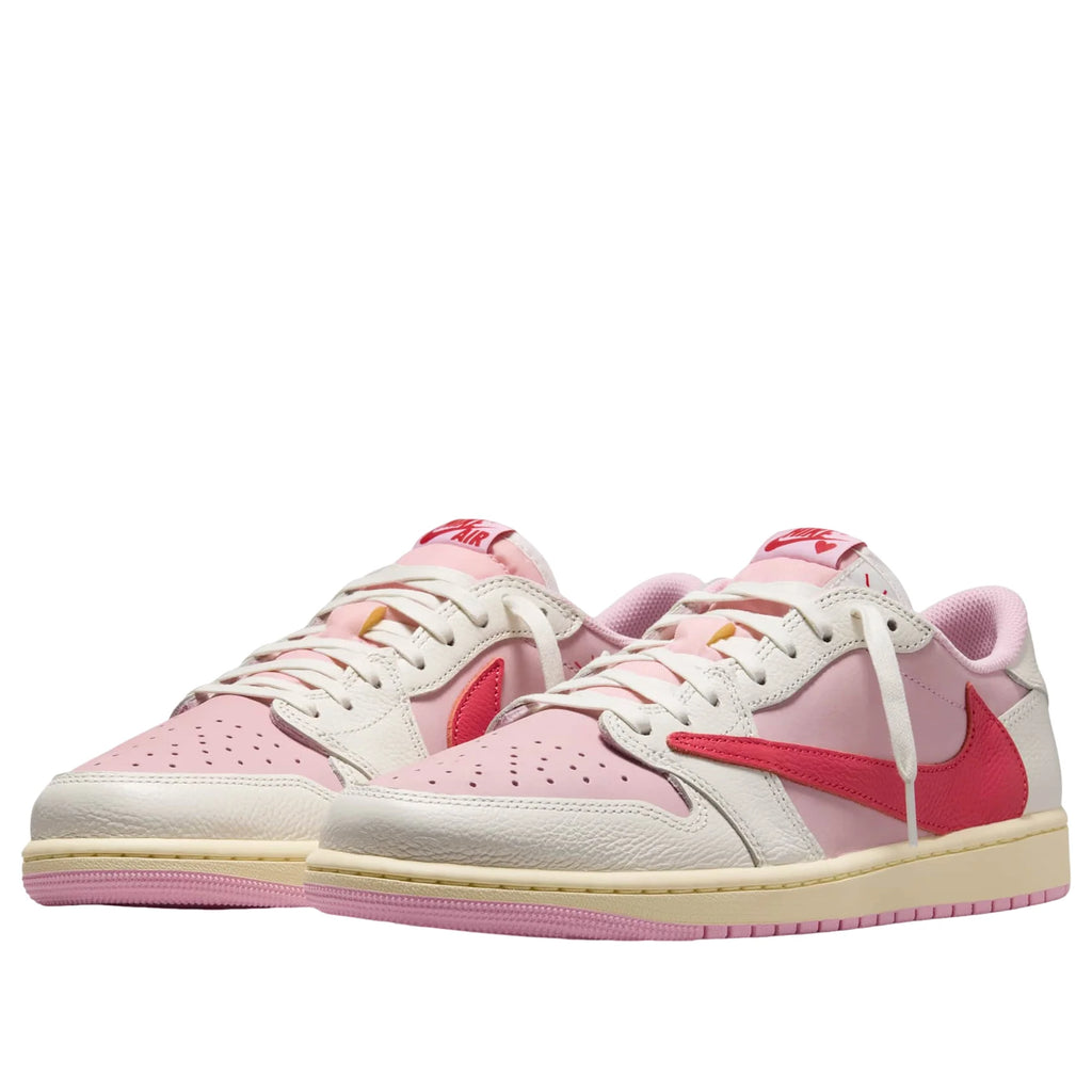 Jordan 1 Retro Low OG SP Travis Scott Sail Tropical Pink IQ7604-101