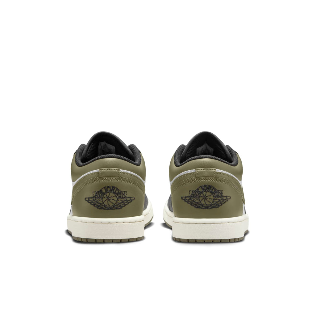 Jordan 1 Low Black Toe Medium Olive – 553558-092