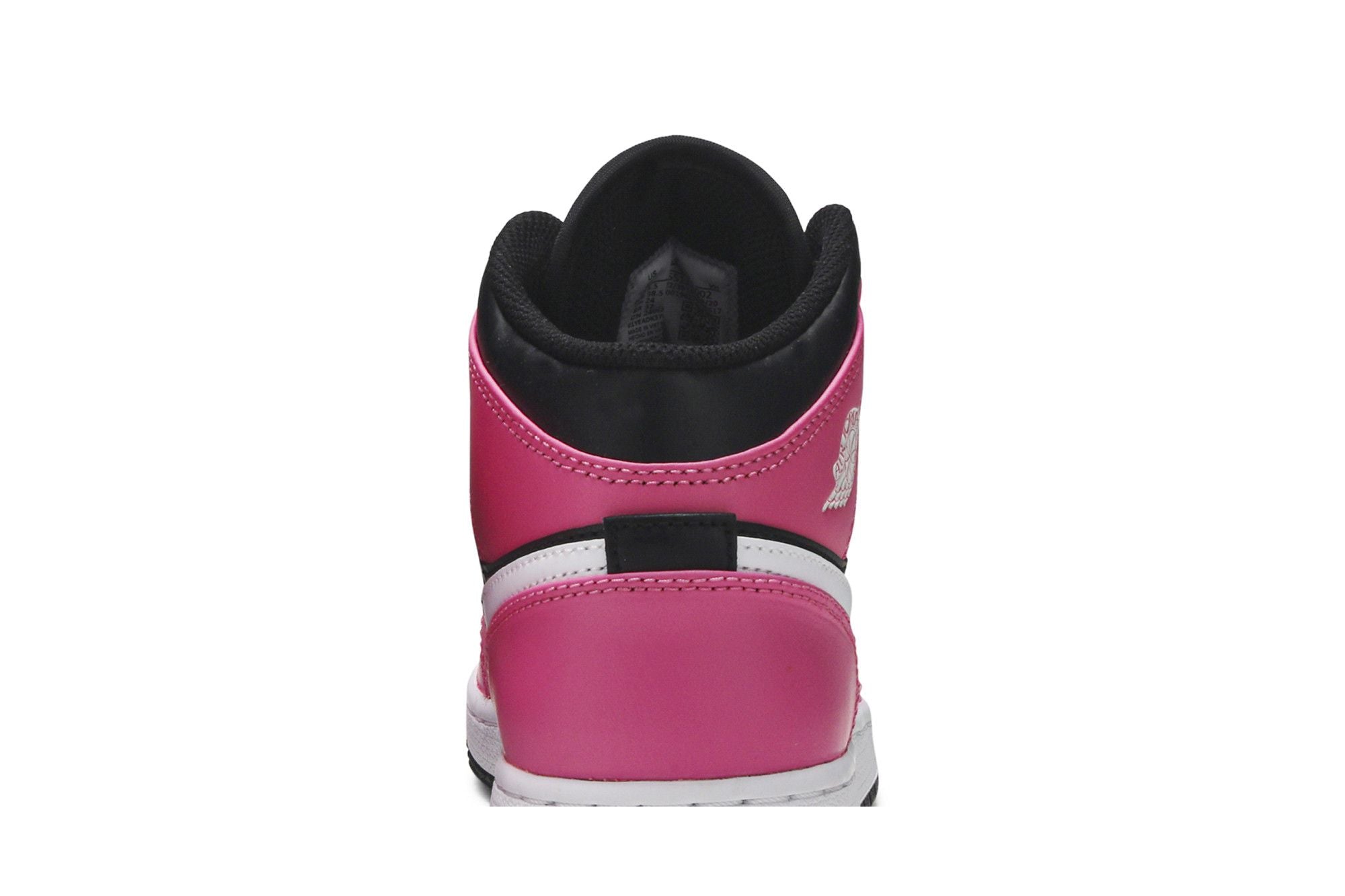 Jordan 1 Mid Pinksicle (GS) 555112-002 Black/White-Pinksicle