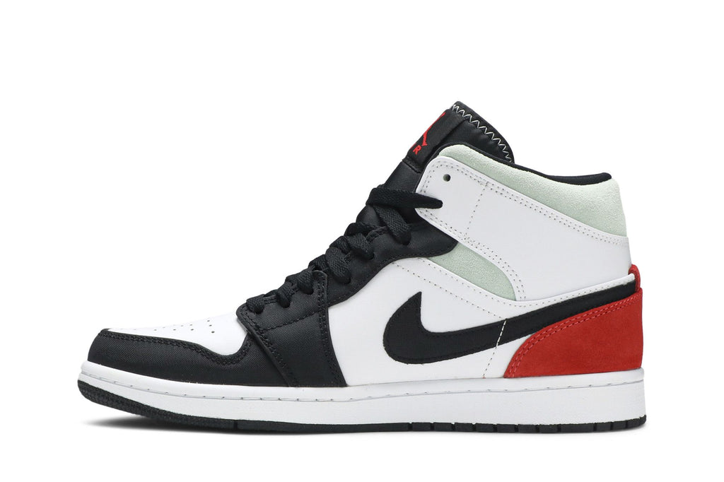 Air Jordan 1 Mid SE Red Black Toe (852542-100)