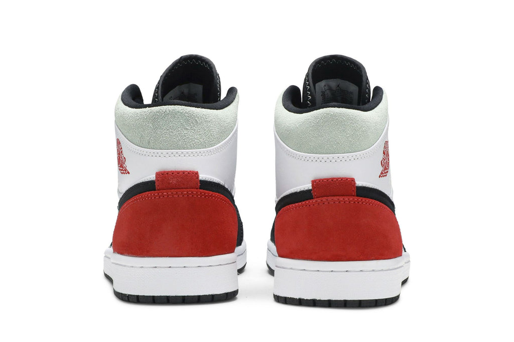 Air Jordan 1 Mid SE Red Black Toe (852542-100)