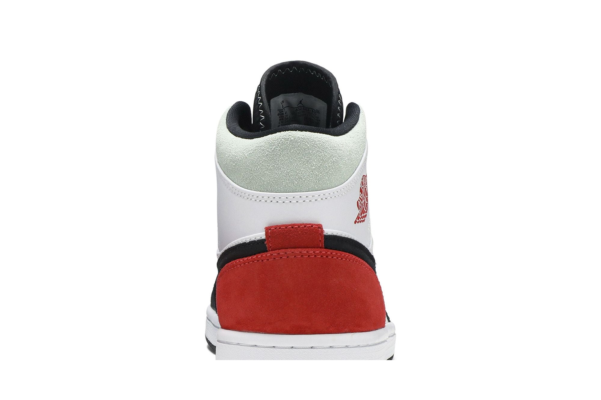 Air Jordan 1 Mid SE Red Black Toe (852542-100)