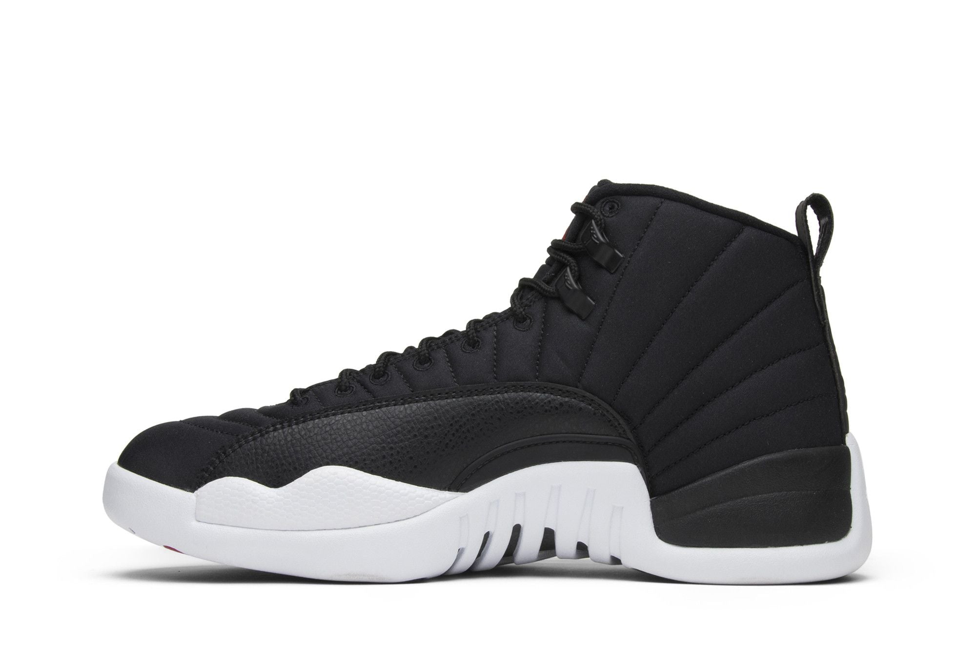 Air Jordan 12 Retro Nylon (130690-004) - Black/Gym Red/White