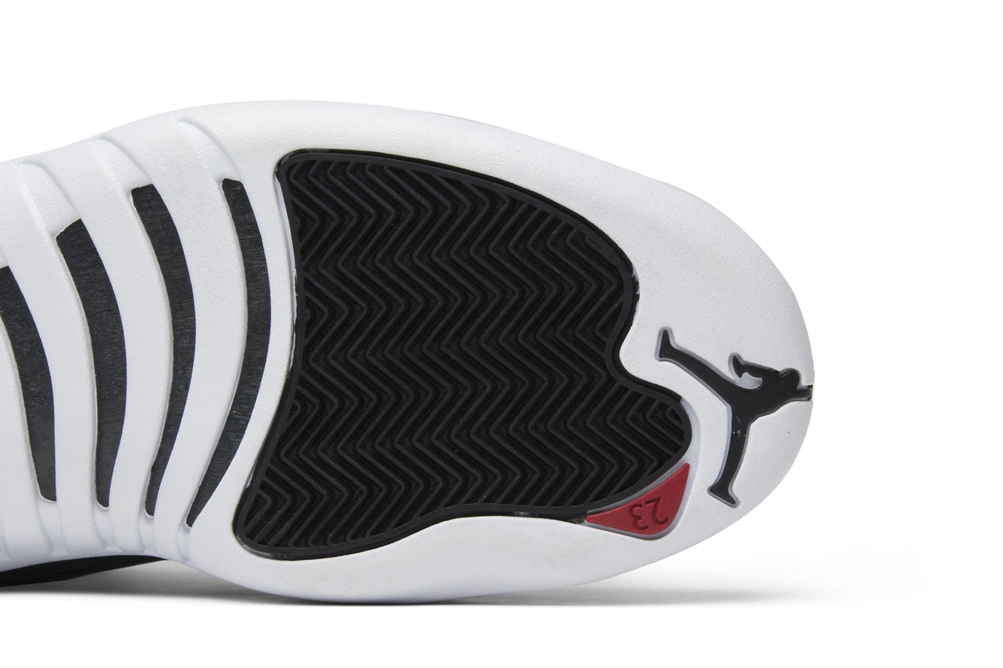 Air Jordan 12 Retro Nylon (130690-004) - Black/Gym Red/White