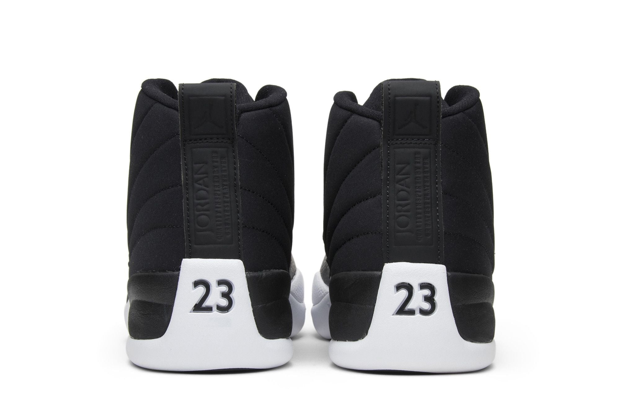 Air Jordan 12 Retro Nylon (130690-004) - Black/Gym Red/White